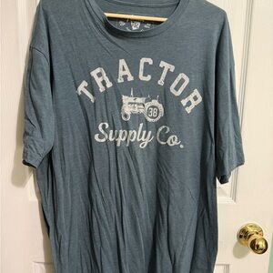Tractor Supply Co. Blue Women's Short Sleeve Tee